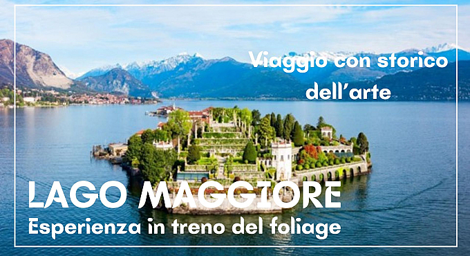 Copertina Treno e lago Maggiore