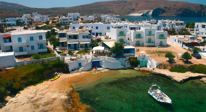 vista panoramica milos