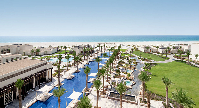 Abu Dhabi Park Hyatt spiaggia