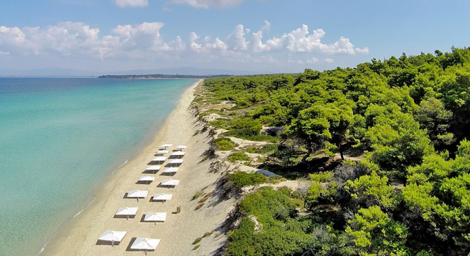 Calcidica Sani Resort spiaggia